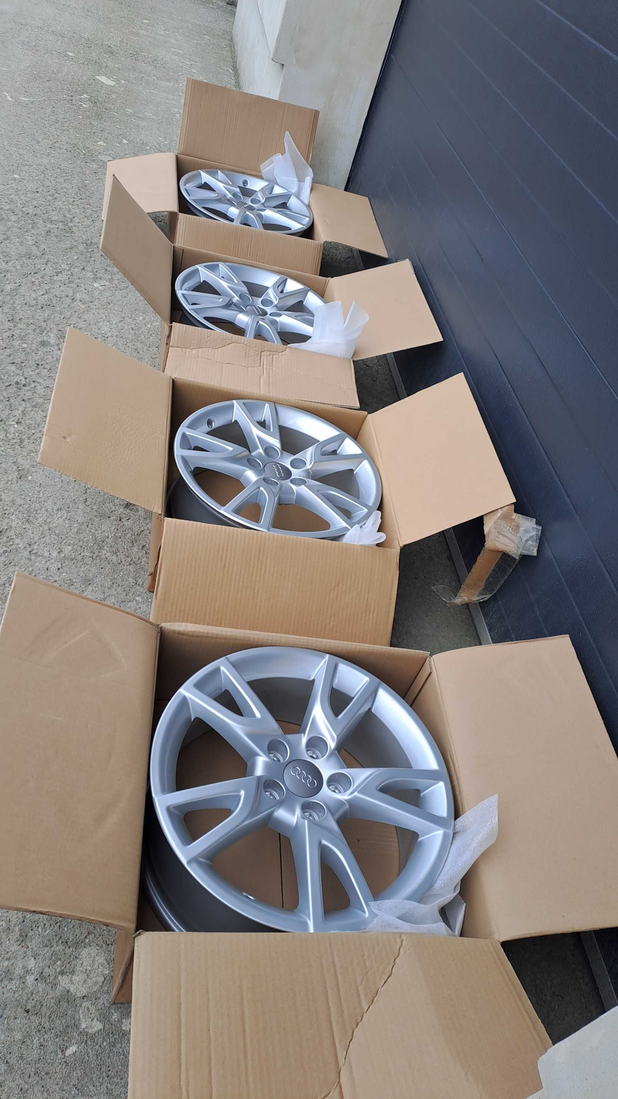 alufelgi 5x112 r17 et33 audi nowe orginalne