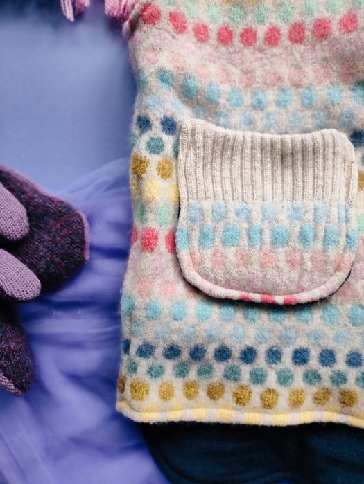 Bezrękawnik jednorożec, 100% wełna, merino,