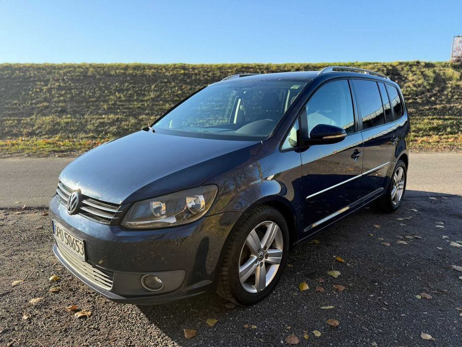 VOLKSWAGEN TOURAN 2010 2.0 TDI AUTOMAT DSG, orginalny przebieg