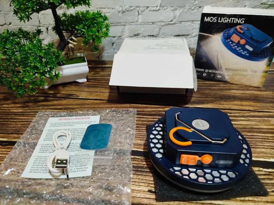 Ліхтар MosLighting MOS-14 лампа світильник кемпінговий 9900 мАг