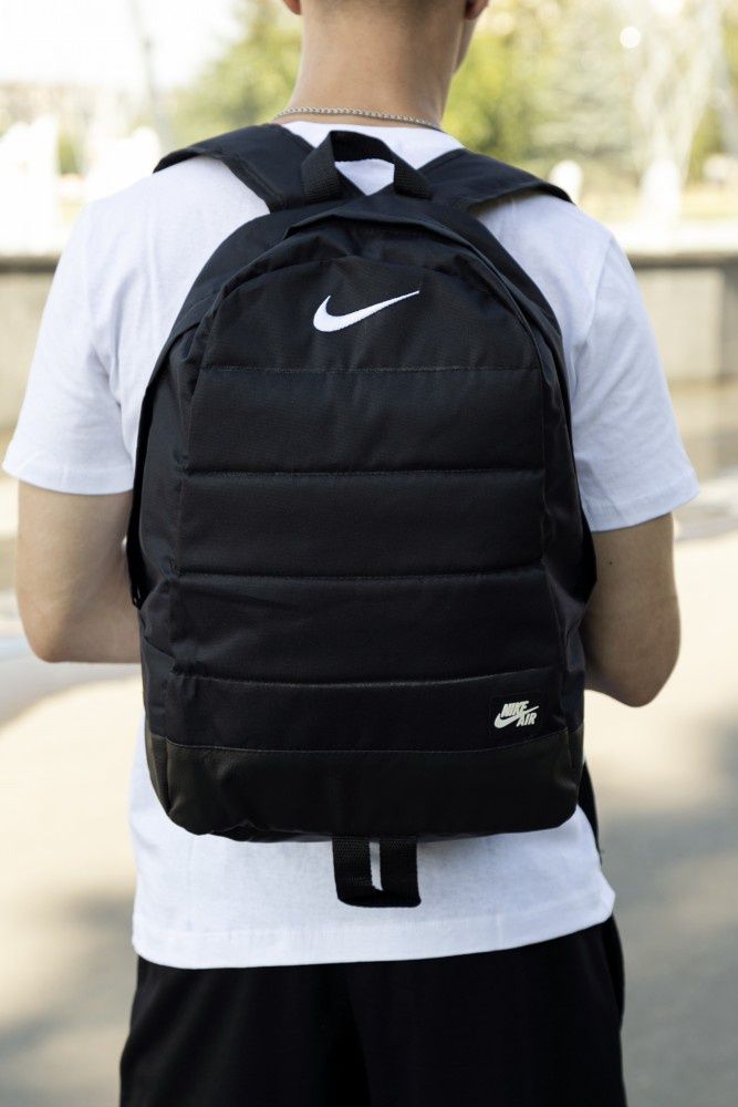 Рюкзак матрац — Nike; чорний рюкзак; чоловічий рюкзак