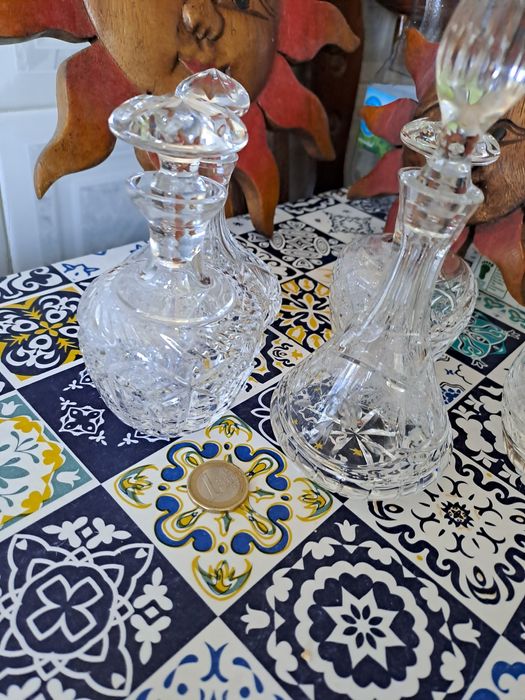 Frascos de perfume cristal