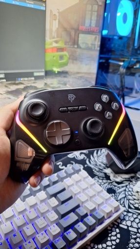 Геймпад EasySMX D10 1000гц,TMR стіки,док станція,RGB, ЗАПАКОВАНИЙ!