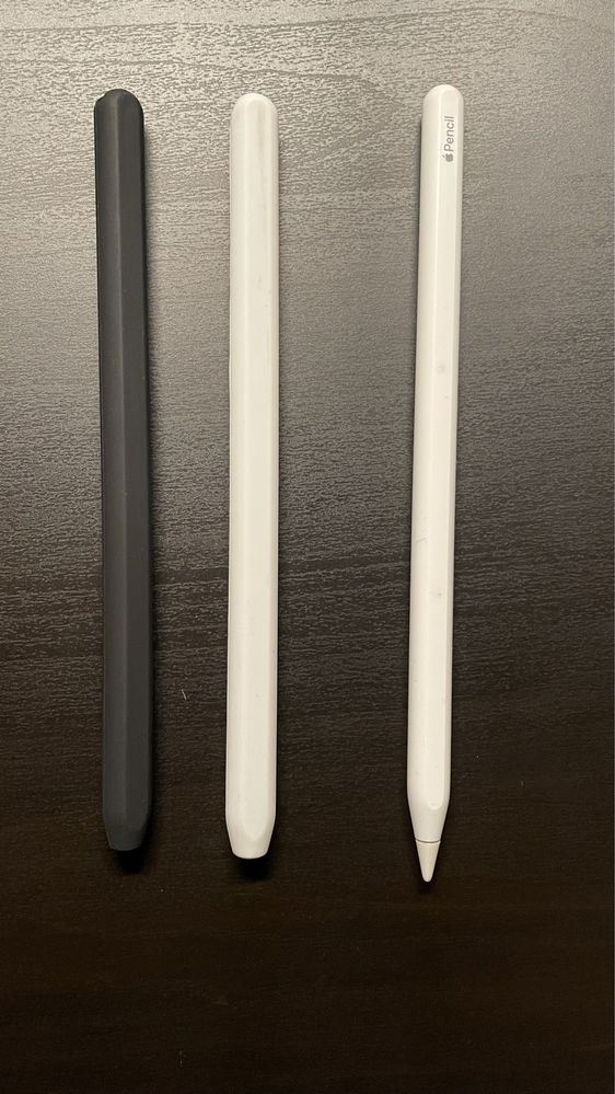 Силіконові чохли AhaStyle для Apple Pencil 2 комплект 2 шт.