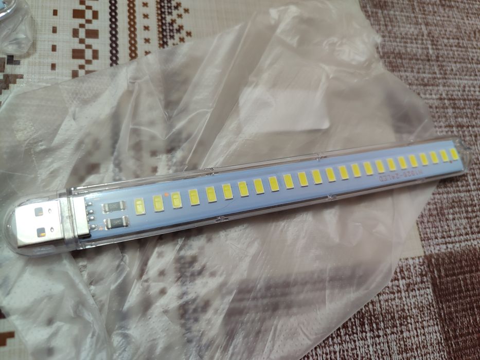 LED світлодіодна USB ЮСБ лампа світильник