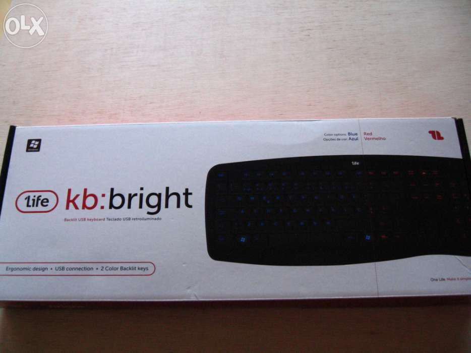 Teclado com backlight