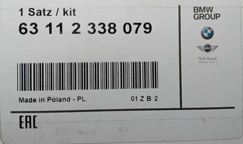 Lampa żarówka halogenowa H7 BMW Seria:1' 2' 3' 4' 5' 6' 7'nr.mag 1/447