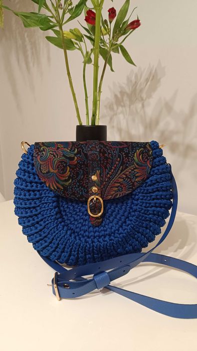 Torebki zrobione na szydełku