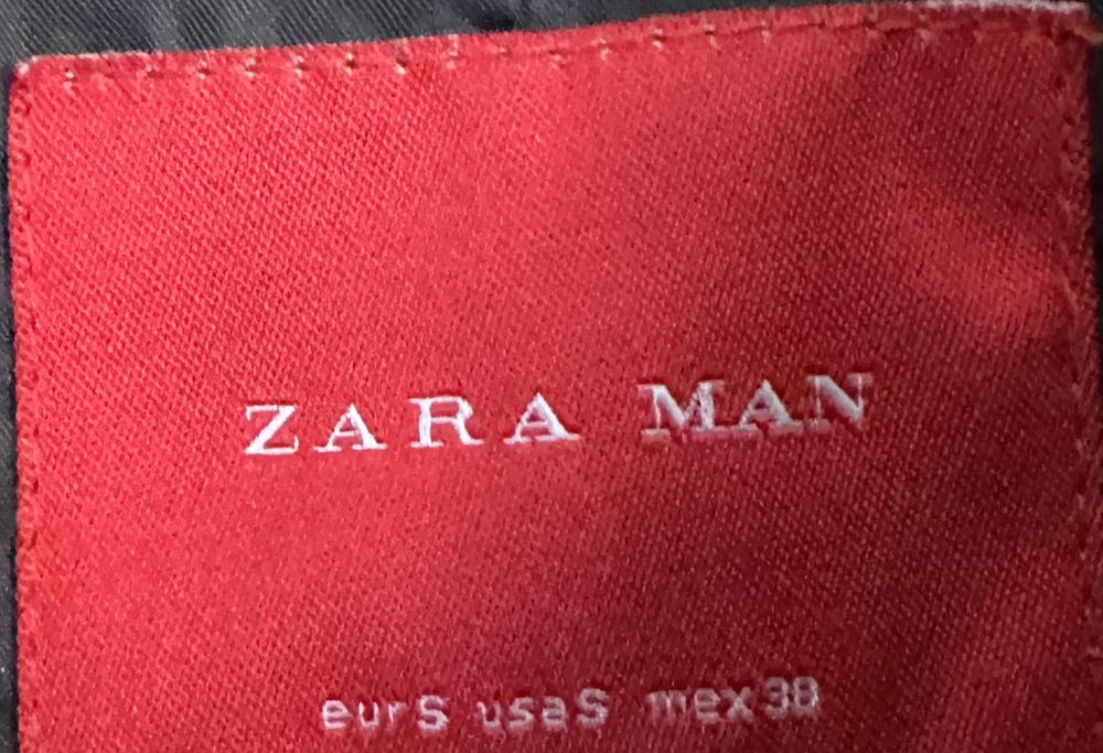Пальто Zara Man black