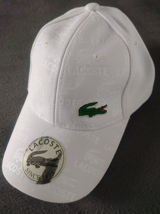 MEGA PROMOCJA ! Czapka LACOSTE z daszkiem tenis sport trening baseball
