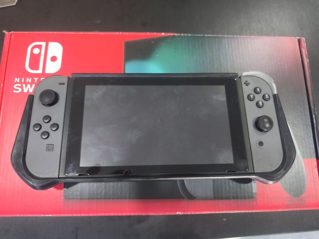 Switch V2 Completo | Cartão 128GB + Cartas Amiibo + Extras