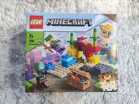 NOWE LEGO 21164 Minecraft - Rafa koralowa