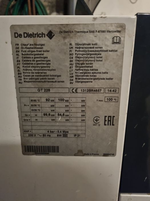 Kocioł olejowy okazja