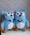 Leming maskotka "Grizzy &Lemingi"