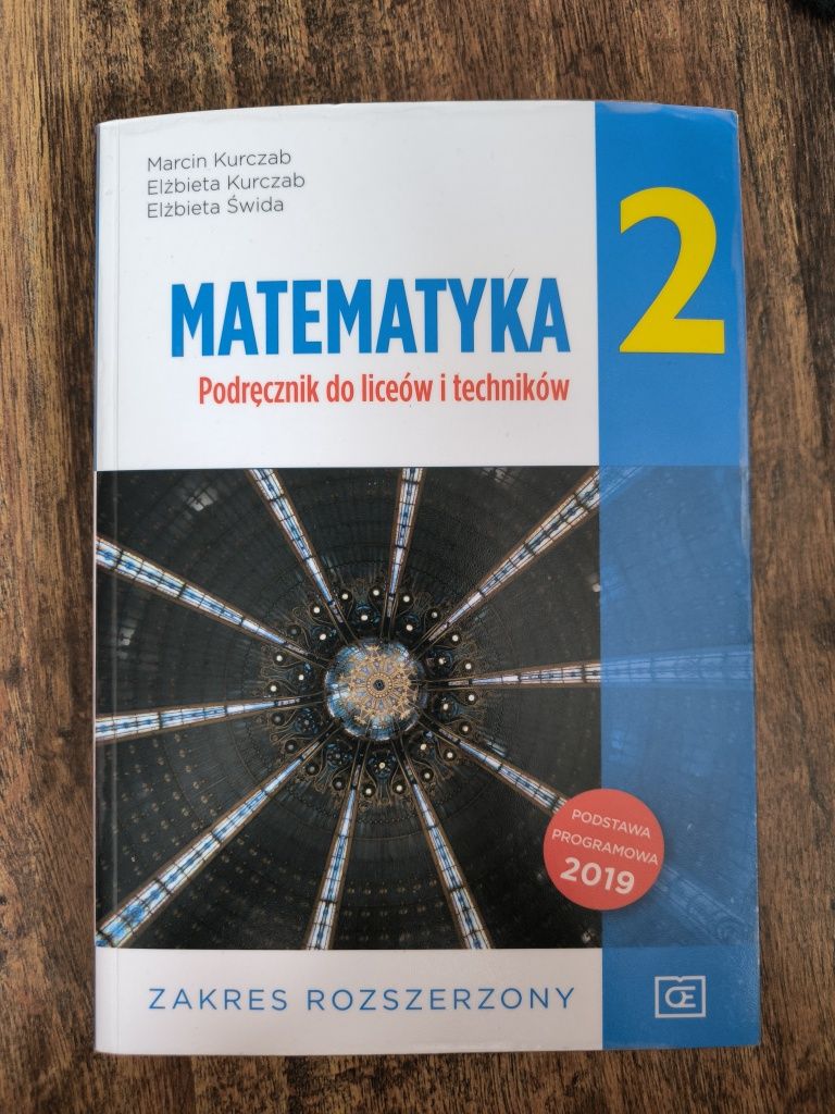 Matematyka 2 podręcznik Pazdro rozszerzona