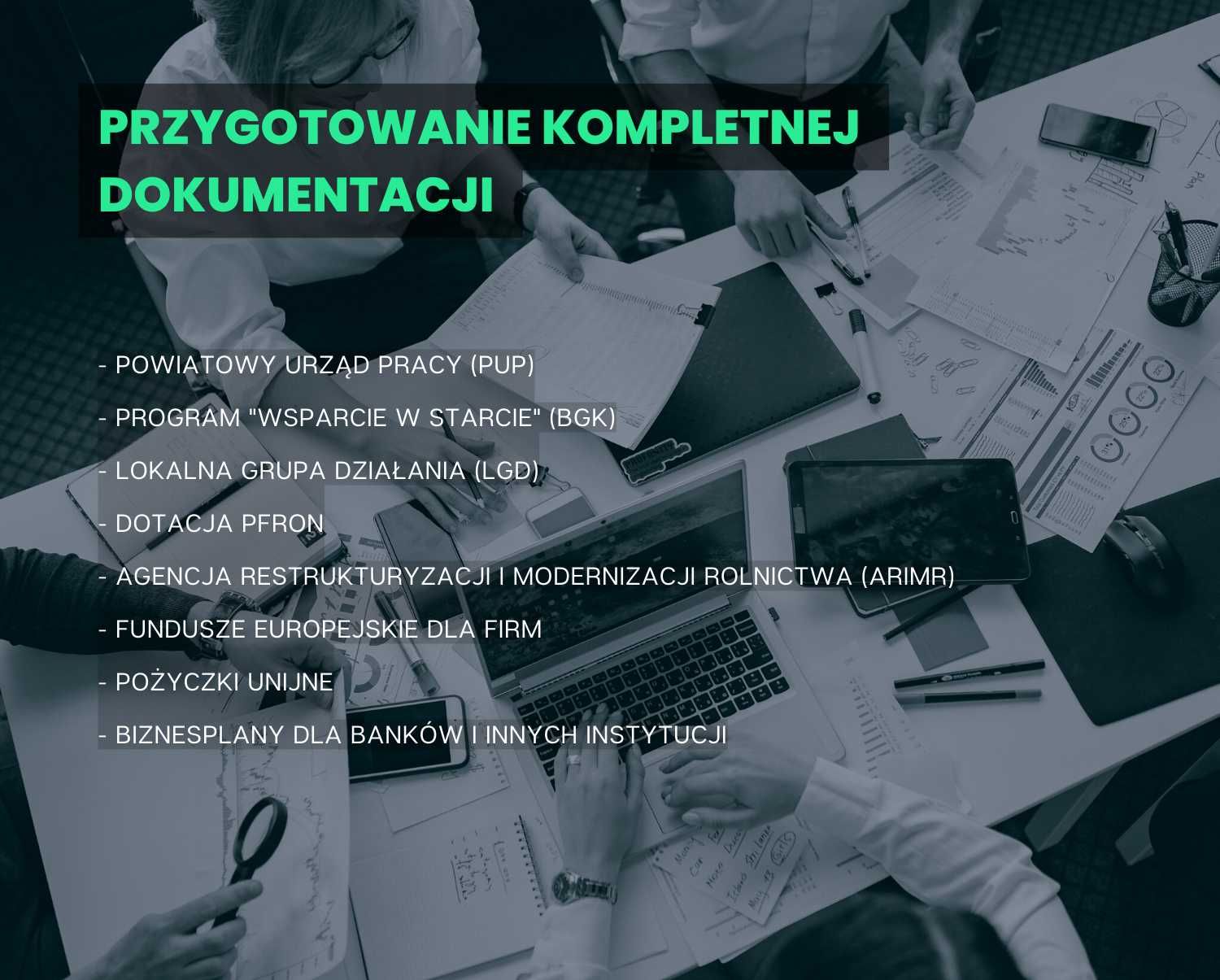 Dotacja PUP | Biznesplan | Dofinansowanie Urząd Pracy / UE | WNIOSKI