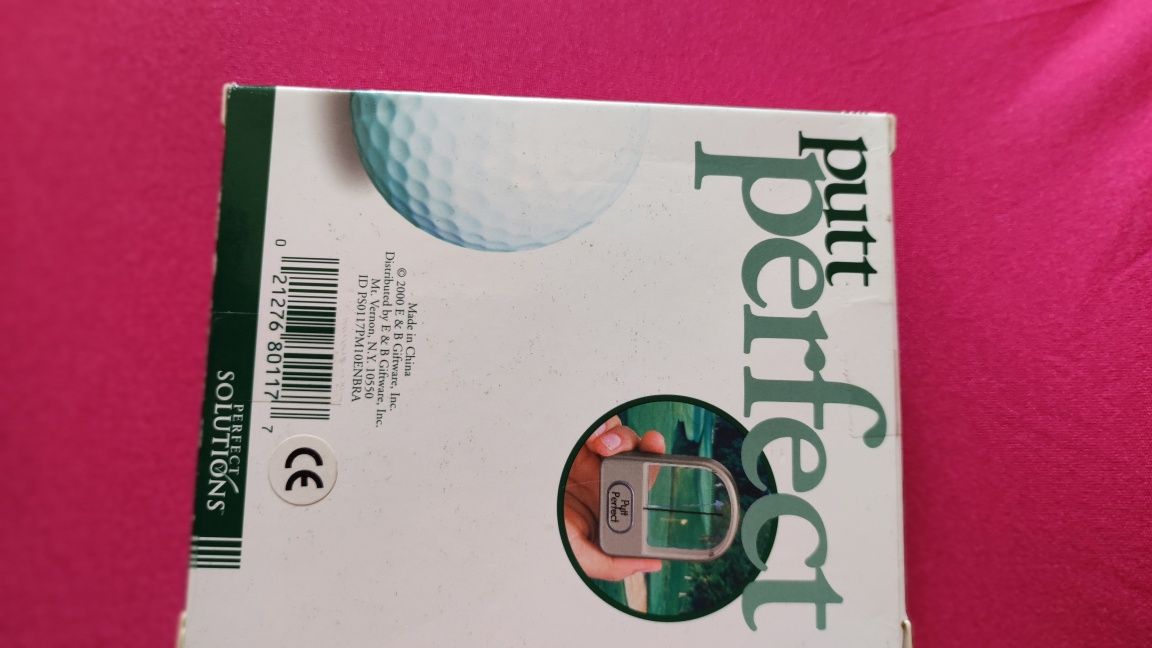 Putt Perfect do ćwiczeń oka w grze w golfa.