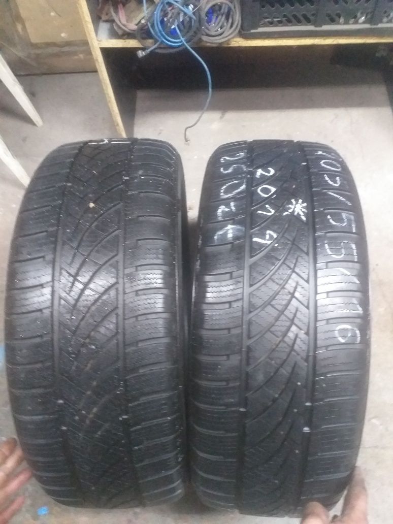 opony całoroczne 205x55x16 HANKOOK 2szt 250zł