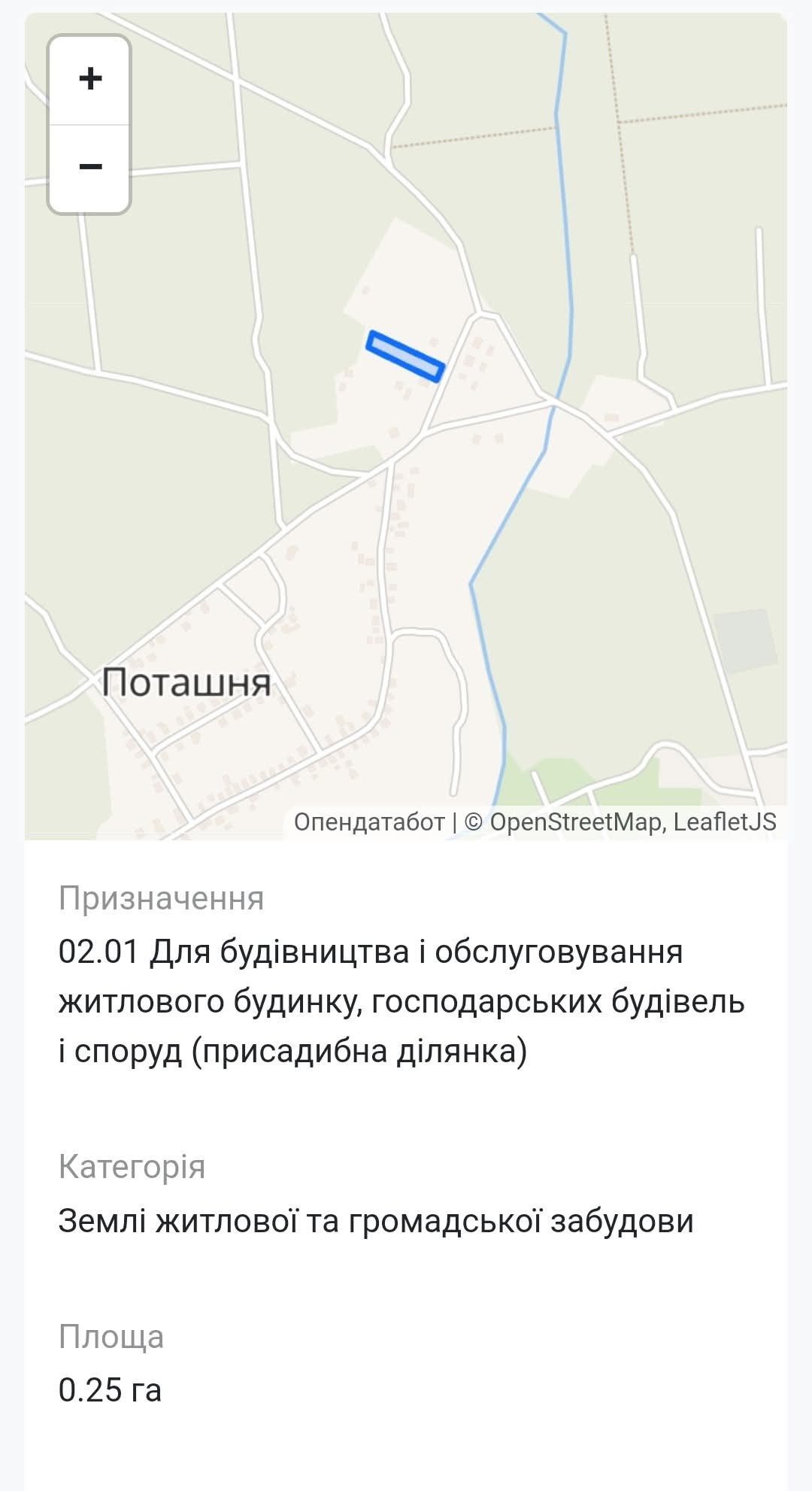 Продаж земельної ділянки