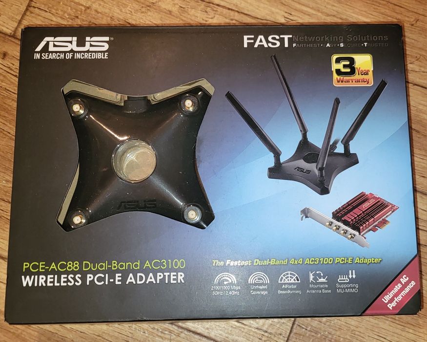 Wi-Fi адаптер Asus PCE-AC88