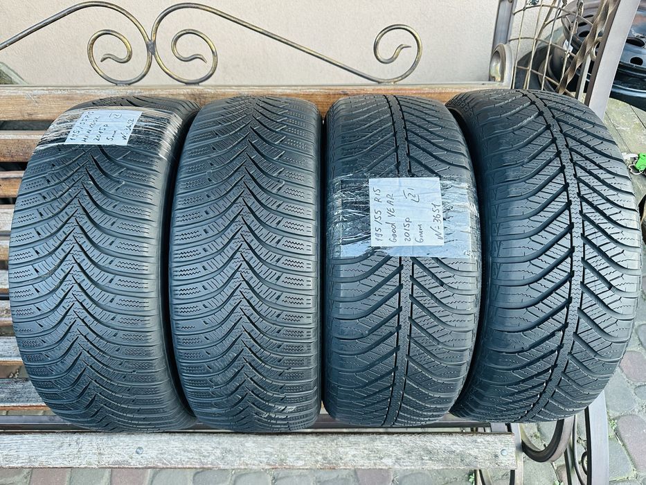 Шини зимові 195/55 R15 (89H) Good Year Hankook