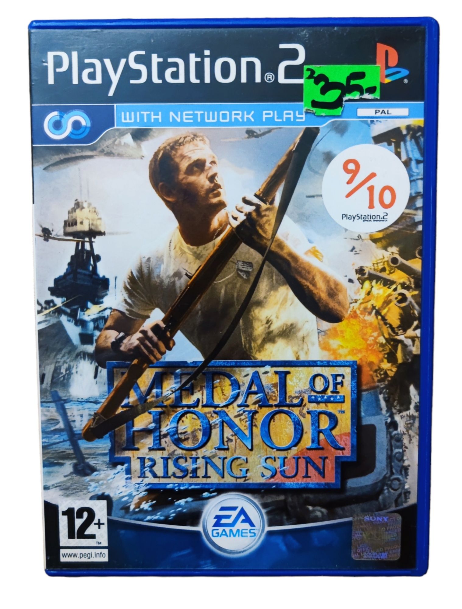 Medal of Honor: Rising Sun PS2 Pudełko