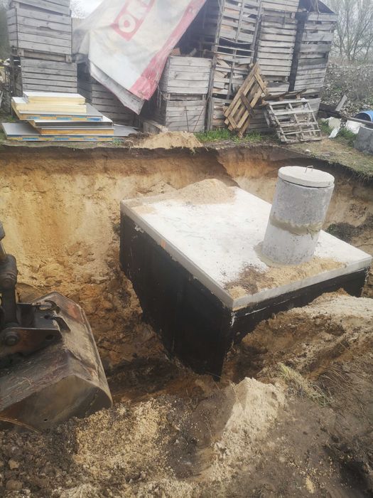 SZAMBO betonowe 10m3 ZBIORNIK na deszczówkę 2m³-14m³ Szamba Zbiorniki
