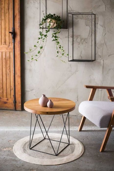 blat drewniany stolik ława 80cm