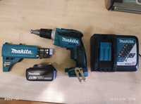 Makita DFS 452z шуруповерт по гіпсокартону! Комплектація в описі !