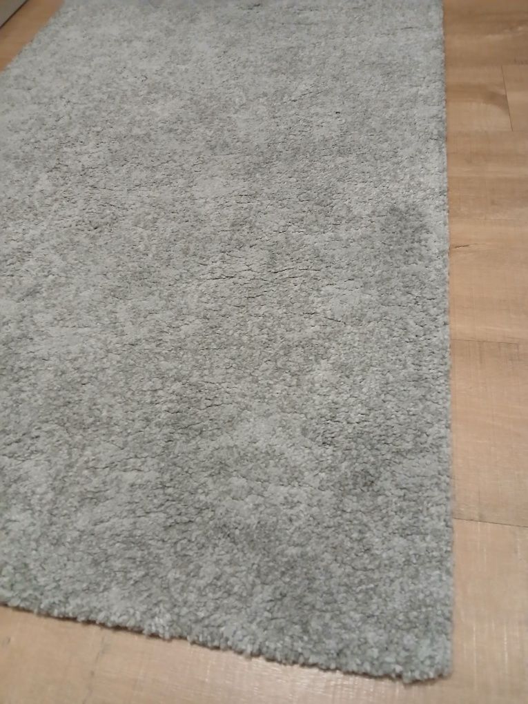 IKEA STOENSE dywan z krótkim włosiem 80x150 cm średnioszary szary