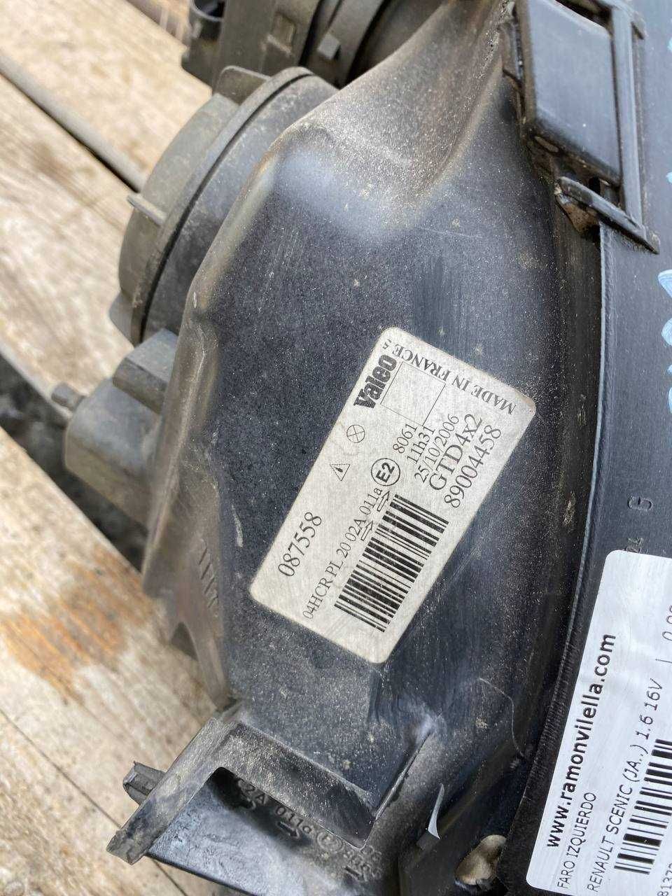 Фара права Renault Scenic 1 1999-2003,