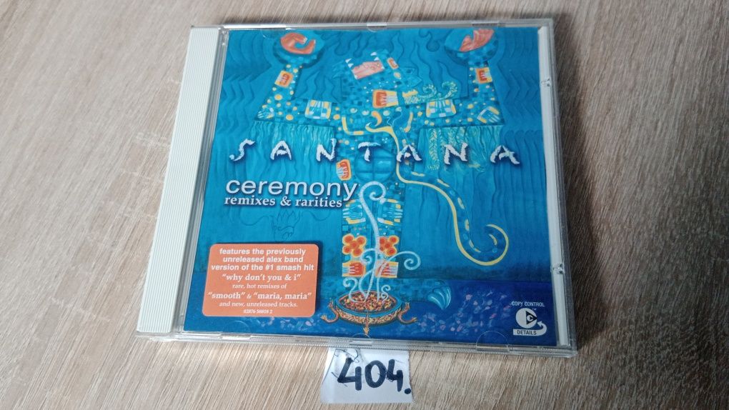 Santana - ceremony remixes & raritiea CD. 404.