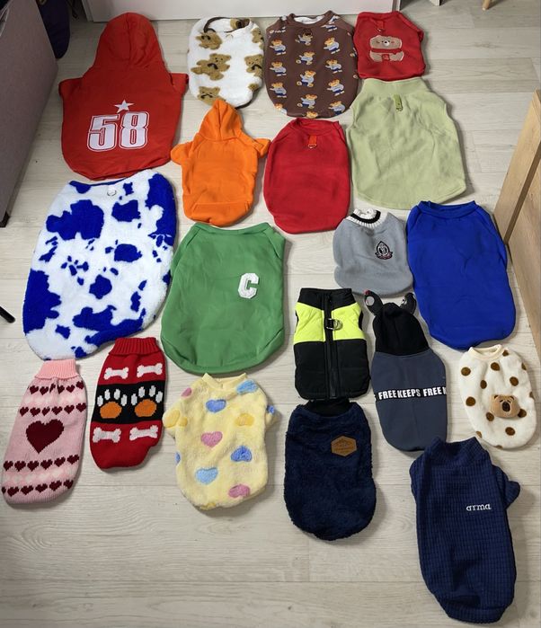 XXS-XL8 Новий одяг осінь; зима; літо для собак теплий/літній  (одежда)
