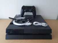 Konsola Playstation 4 PS$ 500GB + PAD Pełen zestaw