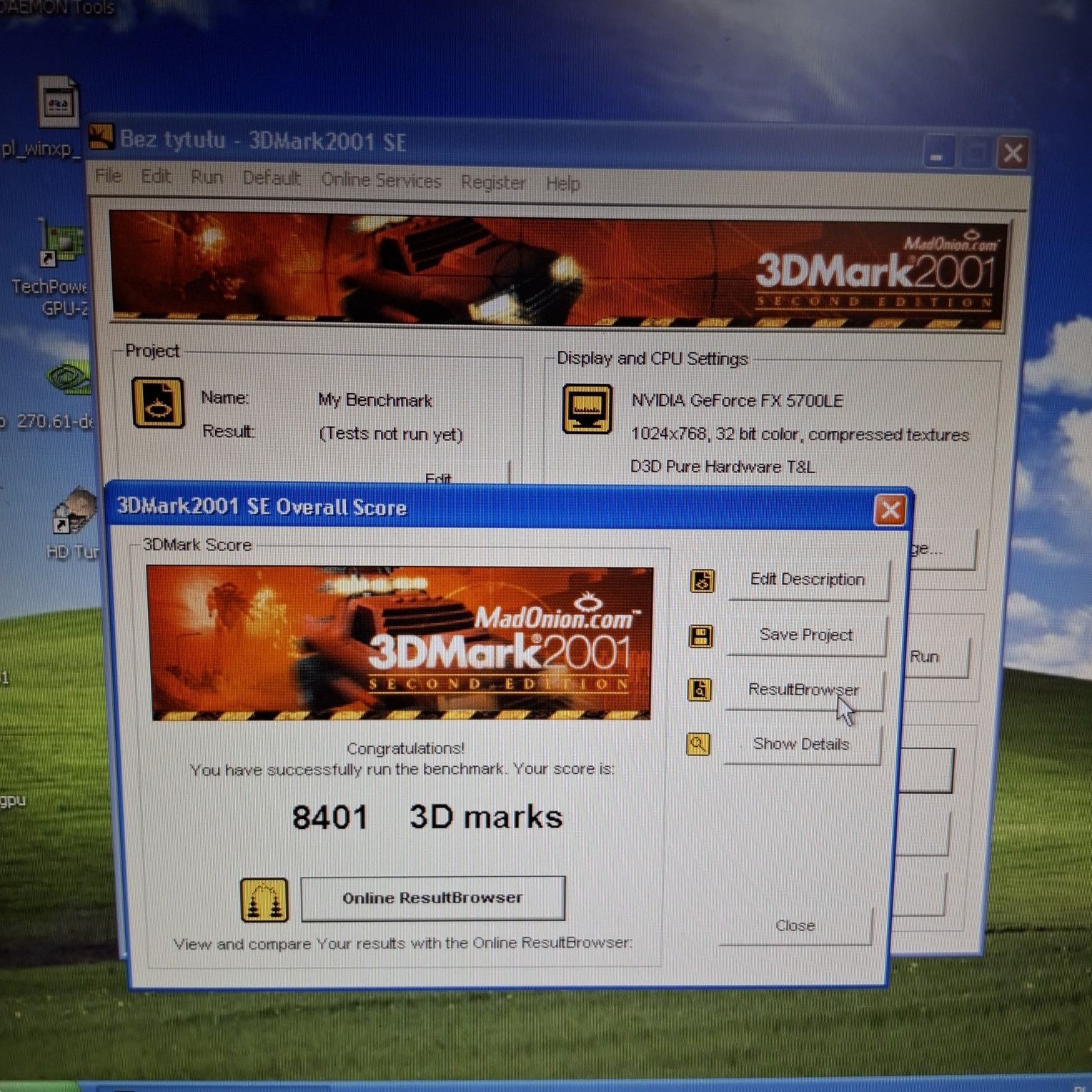 Palit Geforce FX5700LE 128mb DDR AGP
