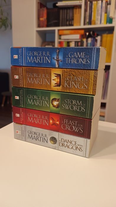 Song of ice and fire ENG Gra o tron George RR Martin
