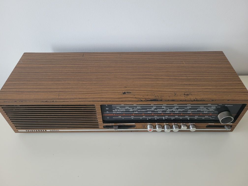 Telefunken Jubilate 501 stare radio niemieckie retro vintage lata 70