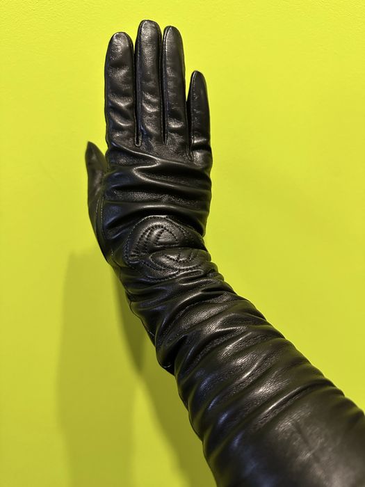 Рукавиці натуральна шкіра GUCCI