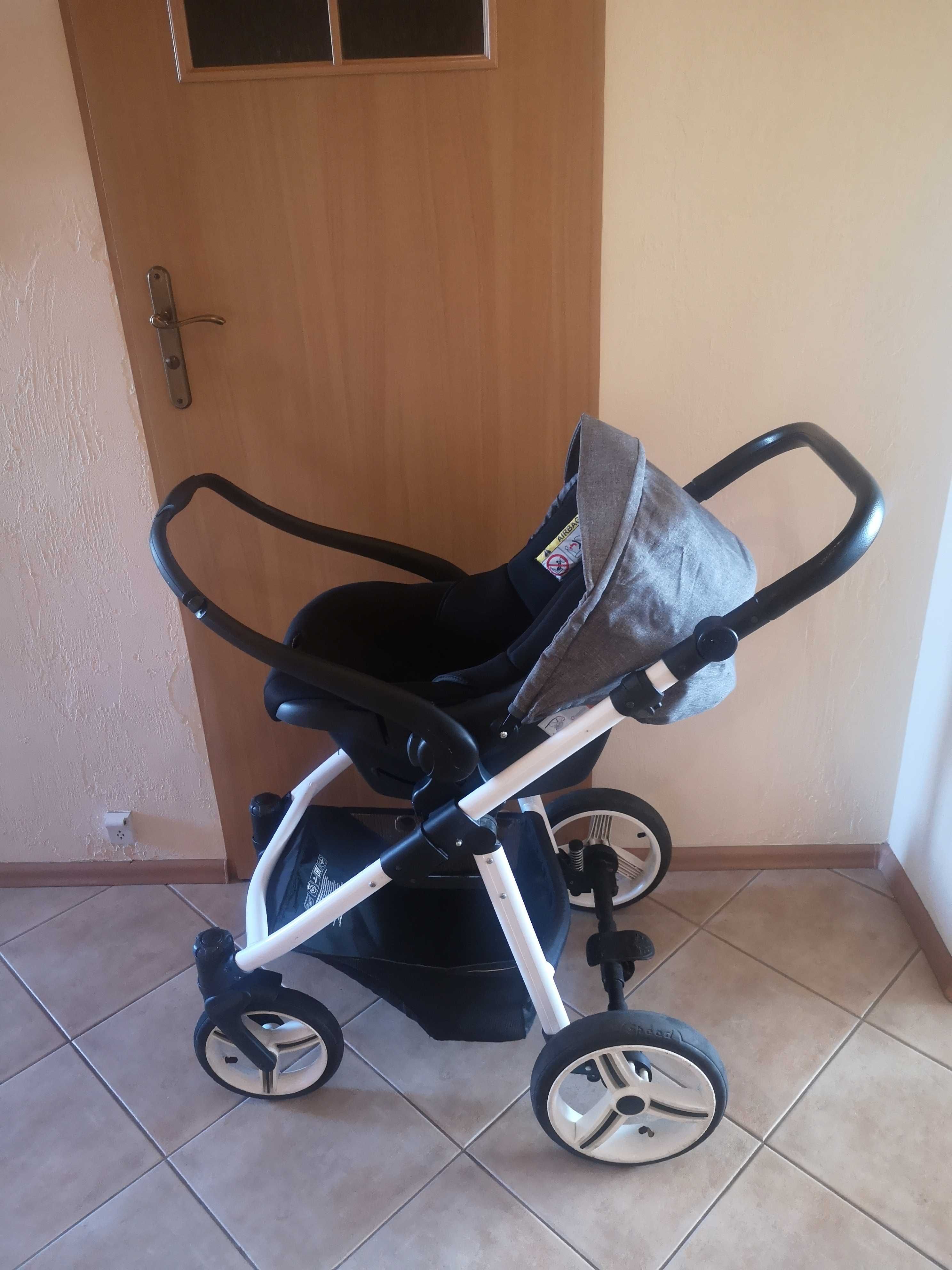 Wózek Bebetto Vulcano 3w1