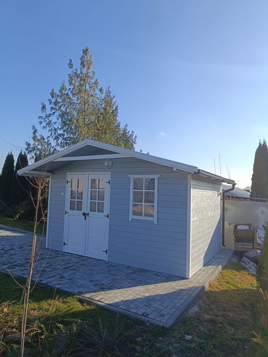 Domek narzędziowy, domek ogrodowy, szopka drewniana