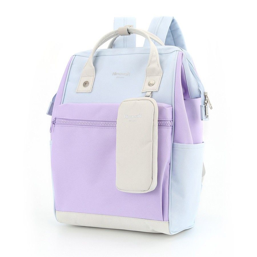 pastelowy plecak podróżny a4 z etui - himawari