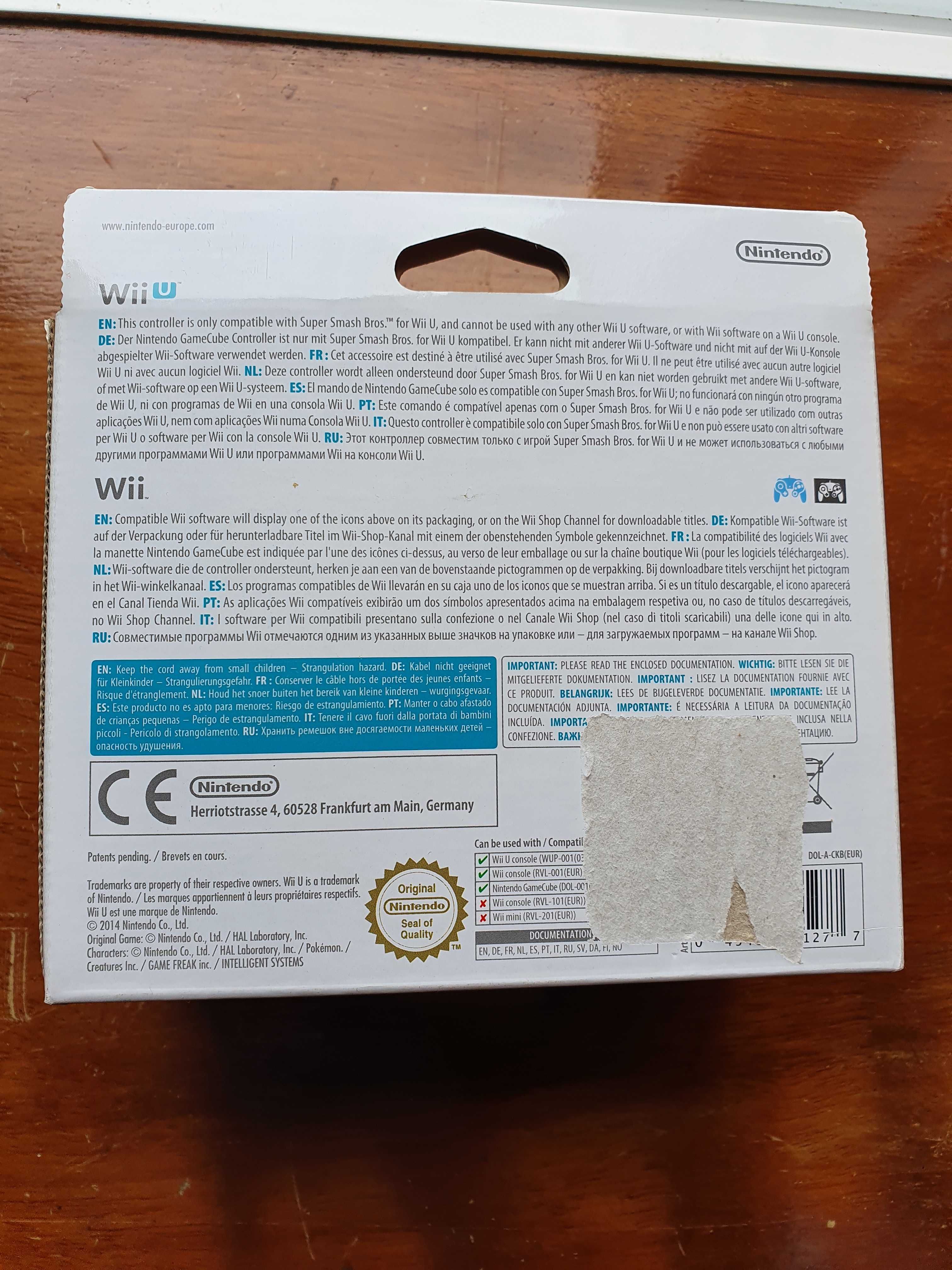 Comando Nintendo Gamecube Novo Edição Smash Wii U