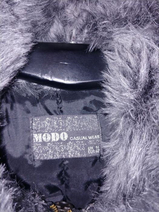 Kamizelka do pasa z futerkiem w kratkę (1)