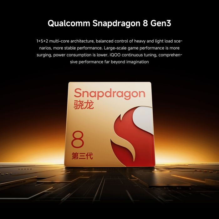 Vivo iQOO Neo 10 12+256Gb/Snapdragon 8 gen 3/6100 mAh/6.78' Amoled