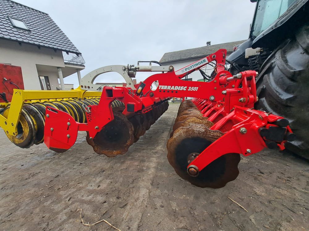 Sprzedam talerzówkę Pottinger Terradisc 3501 cena brutto