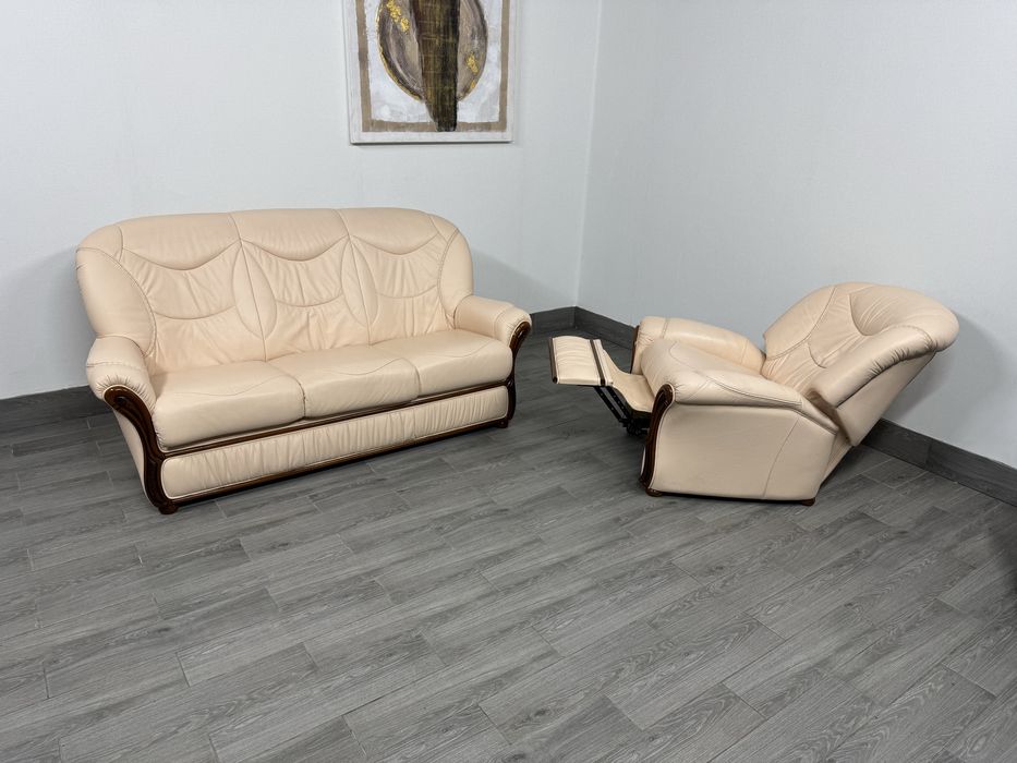 Доставка! Шкіряний диван ! Стан нового!