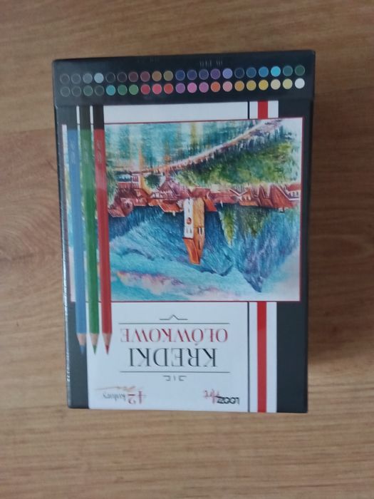 Nowy zestaw kredek ołówkowy firmy Loozz 42 kolory