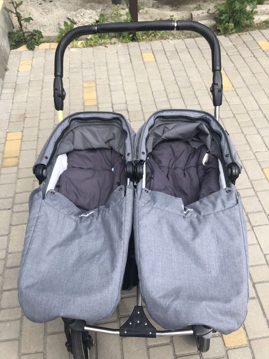Коляска для двійнят emmaljunga