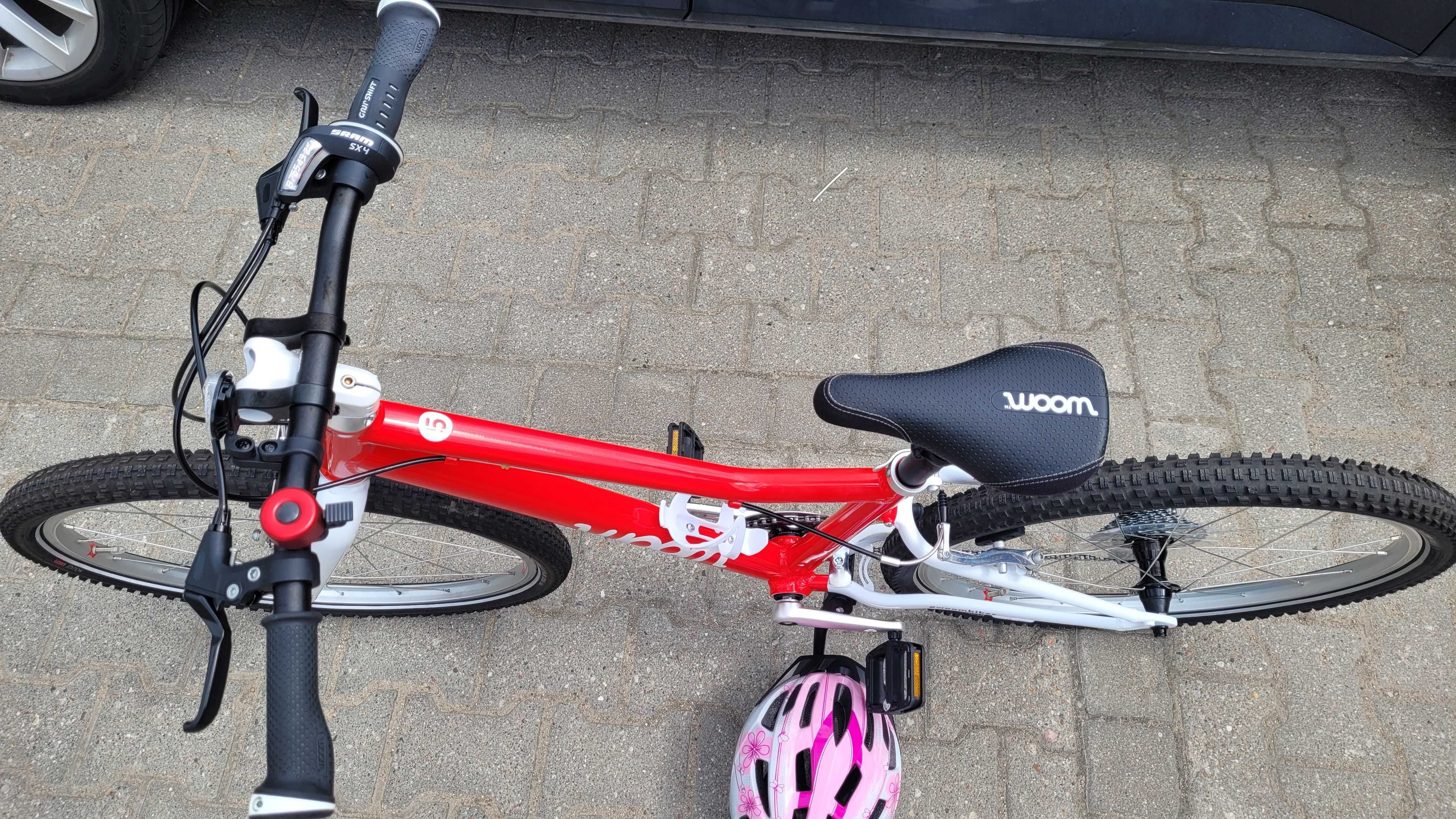 Woom 5 - 24 cali BDB STAN KASK