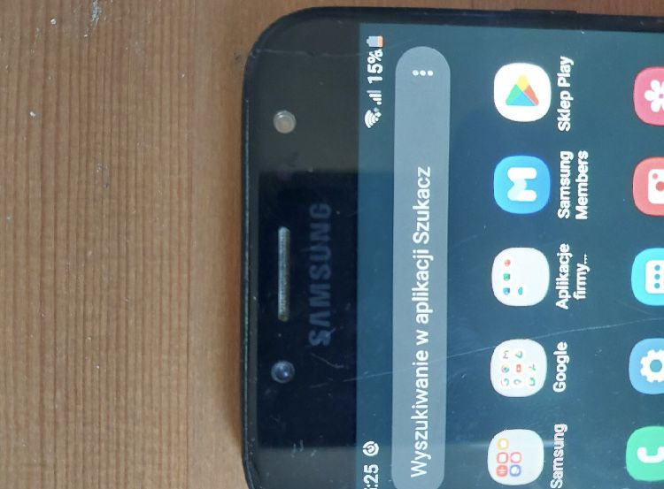Smartfon Samsung Galaxy J7 16GB 100% sprawny z lekko pękniętym ekranem